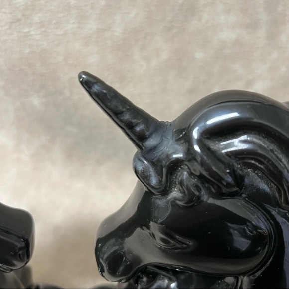 Set of (2) Vintage 11" Ceramic Unicorns * read* - Picture 2 of 7